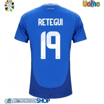 Maglie da calcio Italia Mateo Retegui #19 Prima Maglia Europei 2024 Manica Corta